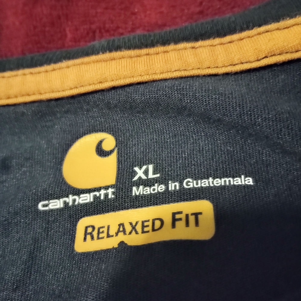 Carhartt  force dark navy blue shirt